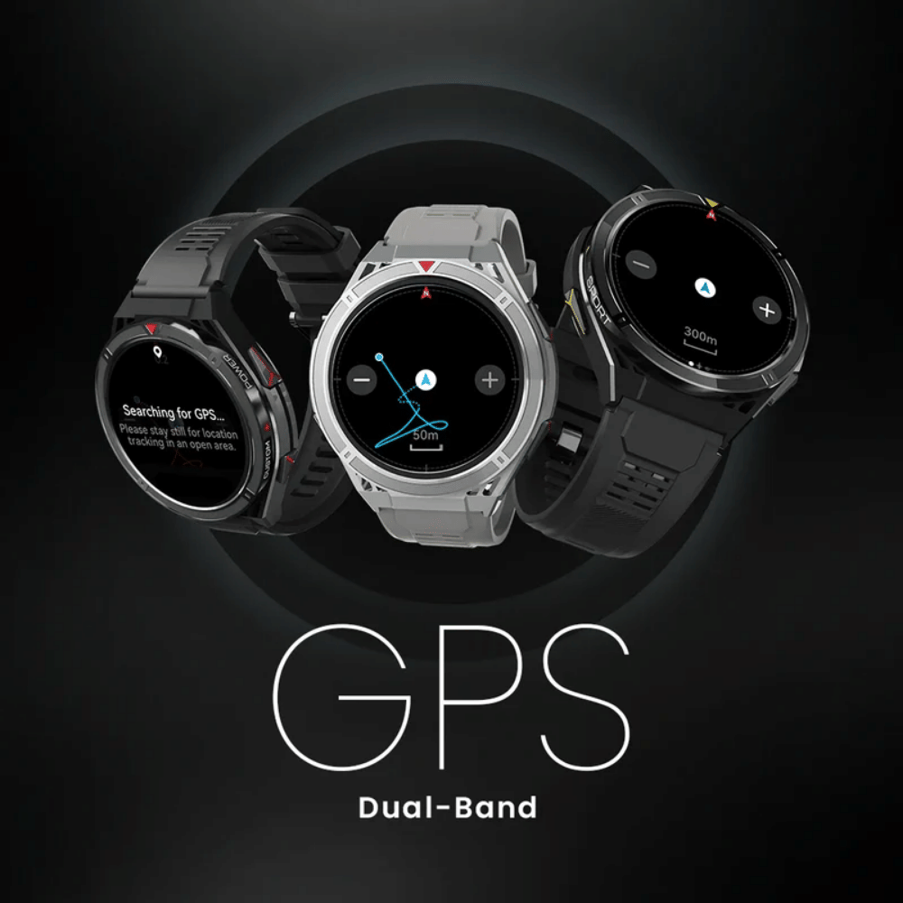 สมาร์ทวอทช์ HIFUTURE ACTIVE มีฟีเจอร์ AI, GPS หน้าจอ AMOLED 1.43 นิ้ว สีเงิน